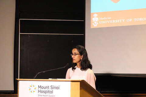 Dr. Shaheeda Ahmed at the Department of Medicine Story slam